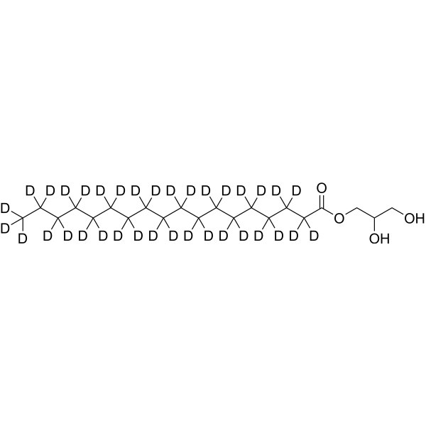 (±)-Glyceryl 1-monooctadecanoate-d35 333748-53-1